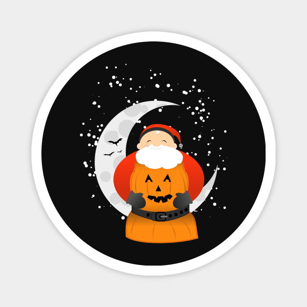 Ho Ho Holloween Magnet by Bruce Brotherton